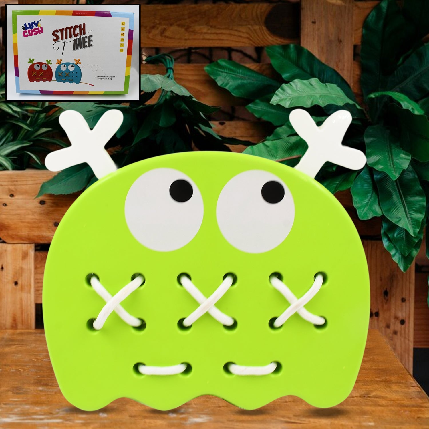 Stitch Mee Puzzle Toy, A Stitch of Many Styles Playable Game, Brain Games, Learning Game, Birthday Gift for kid's (1 Pc) Stitch Mee Puzzle Toy, A Stitch of Many Styles Playable Game, Brain Games, Learning Game, Birthday Gift for kid's (1 Pc)